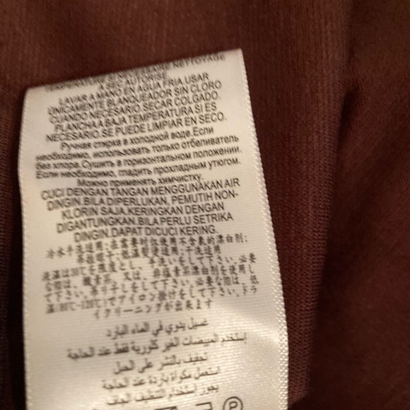 BCBGMAXAZRIA Womens Layla Cocktail Dress Asymmetric Faux Leather - Bittersweet - Picture 6 of 7